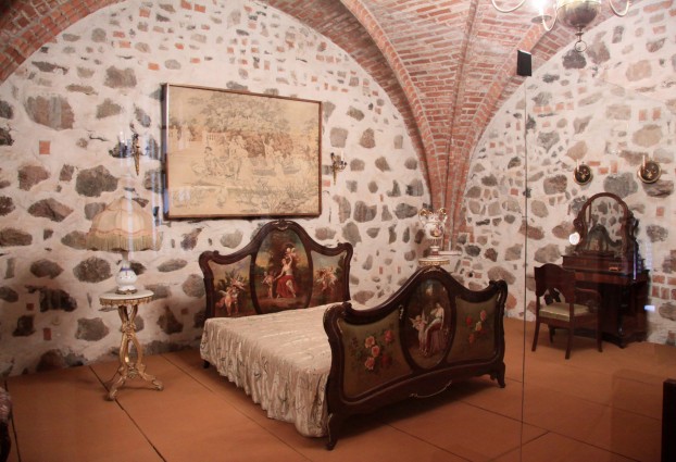 Zamek i muzeum w Trokach.